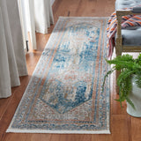 Shivan 700 Shivan 725 Contemporary Power Loomed Polypropylene Rug Blue / Grey