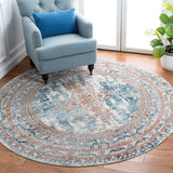 Shivan 700 Shivan 725 Contemporary Power Loomed Polypropylene Rug Blue / Grey