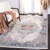 Shivan 700 Shivan 755 Contemporary Power Loomed Polypropylene Rug Grey / Blue