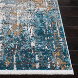 Shivan 700 Shivan 767 Contemporary Power Loomed Polypropylene Rug Grey / Blue