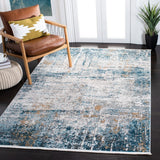 Shivan 700 Shivan 767 Contemporary Power Loomed Polypropylene Rug Grey / Blue