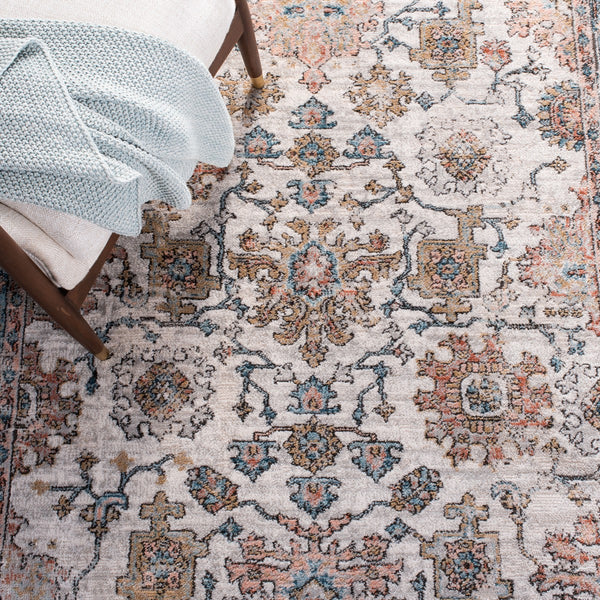 Shivan 700 Shivan 797 Contemporary Power Loomed Polypropylene Rug Grey / Blue