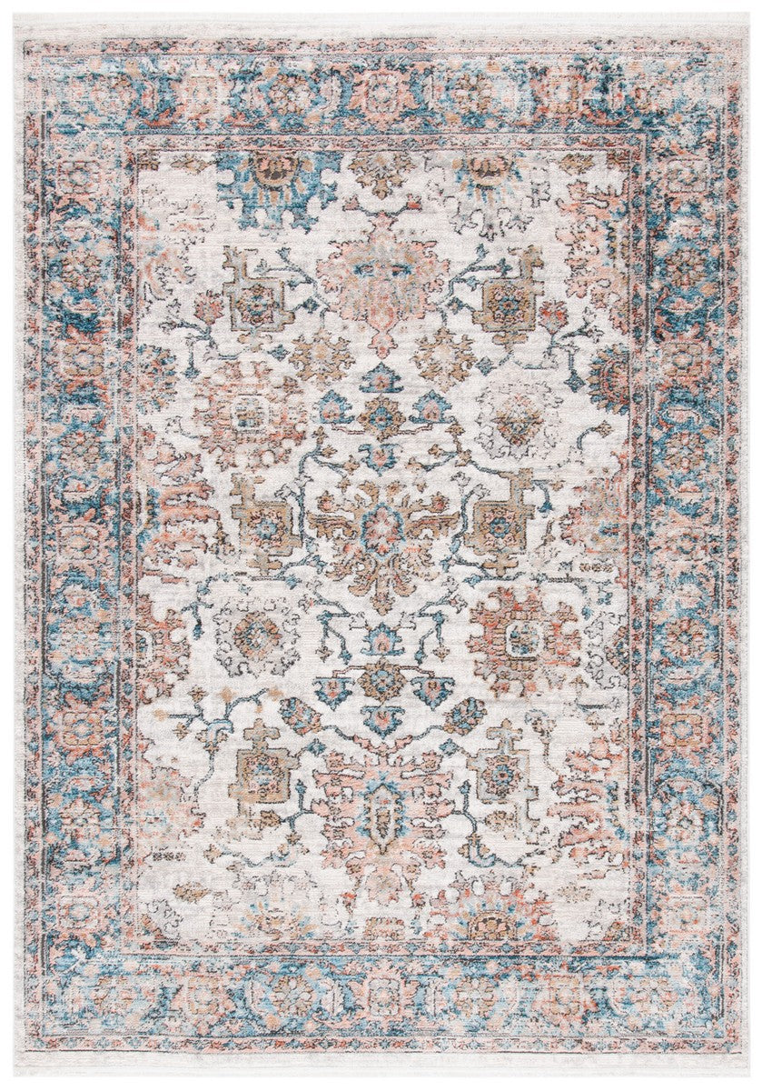Shivan 700 Shivan 797 Contemporary Power Loomed Polypropylene Rug Grey / Blue