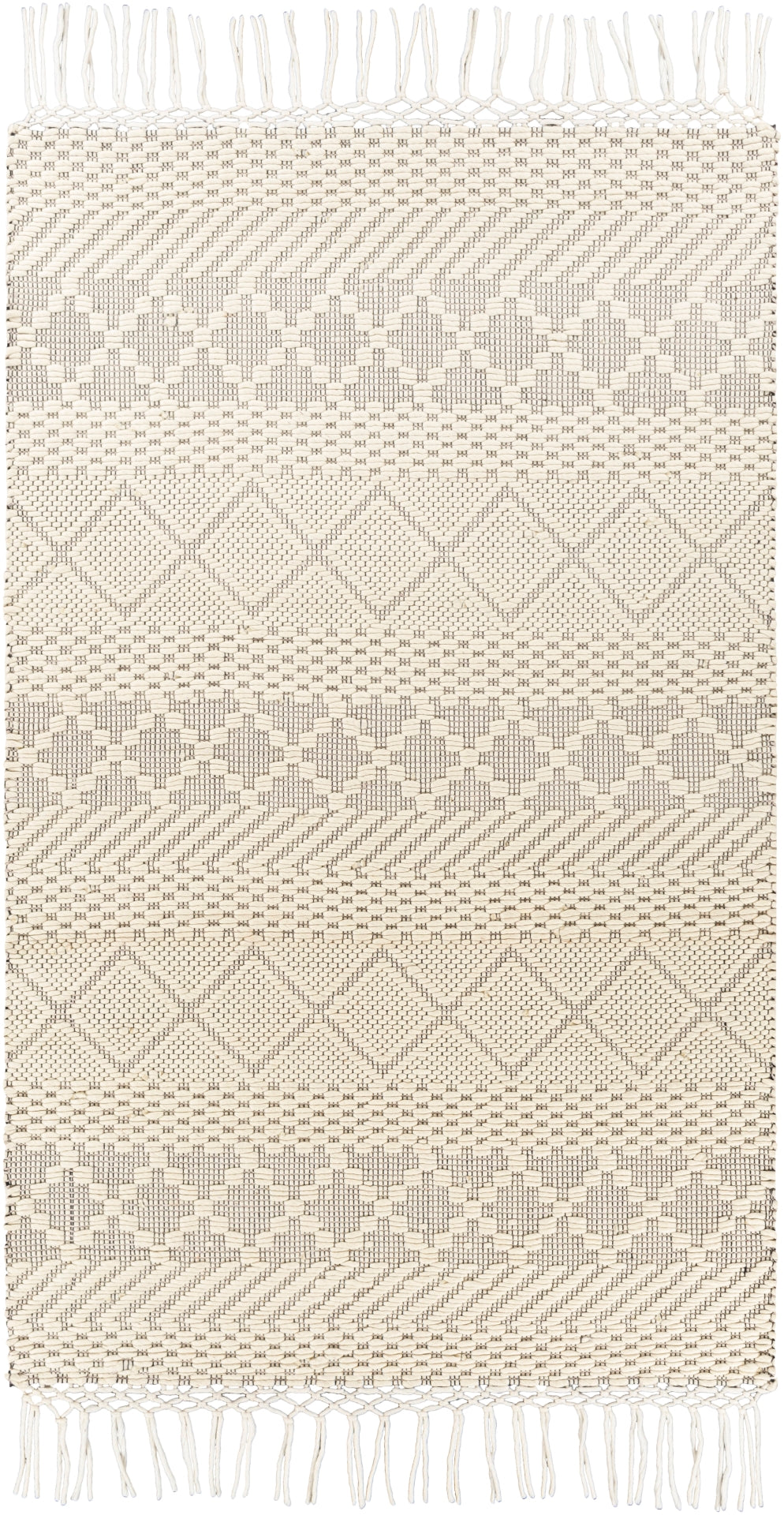 Saint Clair SIC-2303 Global NZ Wool Rug SIC2303-81012 Black, Cream 100% NZ Wool 8'10" x 12'