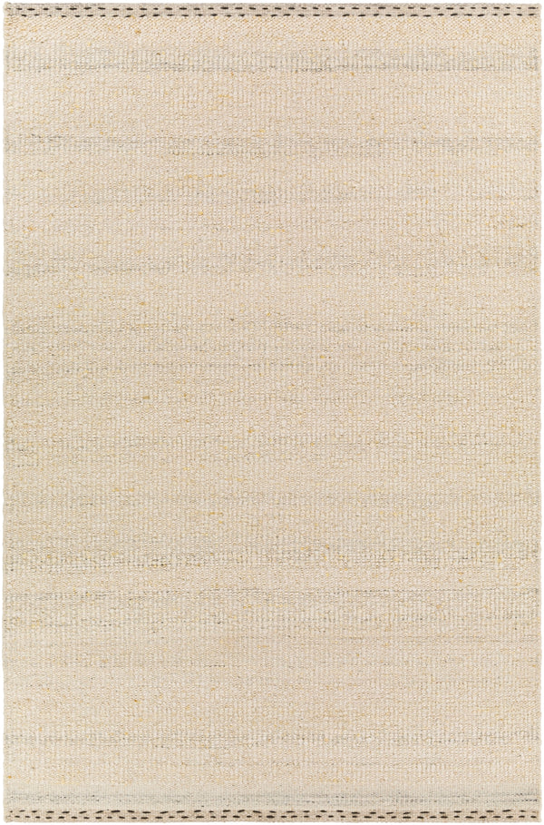 Sadie SID-2301 Cottage Wool Rug SID2301-81012 Beige, Cream, Charcoal 100% Wool 8'10" x 12'