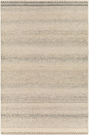 Sadie SID-2302 Cottage Wool Rug SID2302-81012 Cream, Beige, Medium Gray, Light Gray, Tan 100% Wool 8'10" x 12'
