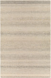 Sadie SID-2302 Cottage Wool Rug SID2302-81012 Cream, Beige, Medium Gray, Light Gray, Tan 100% Wool 8'10" x 12'