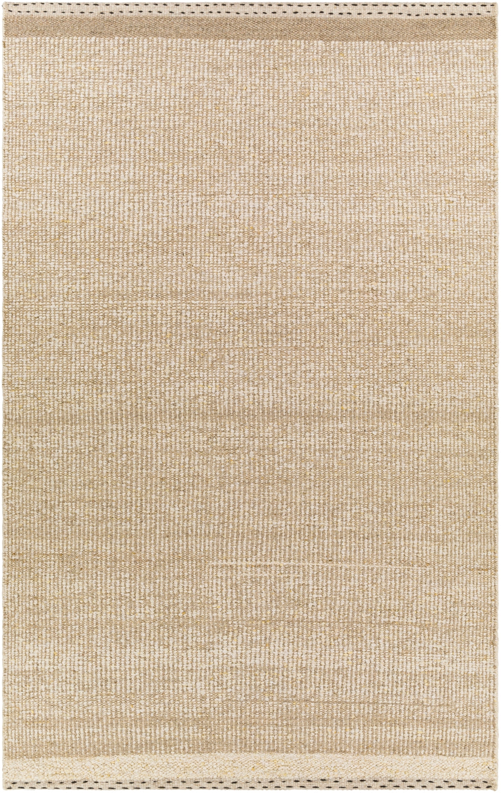 Sadie SID-2304 Cottage Wool Rug SID2304-81012 Cream, Beige, Taupe, Charcoal 100% Wool 8'10" x 12'