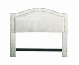 Tal Silver Queen Velvet Headboard