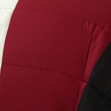 Serenity Red King 10pc Microfiber Comforter Set