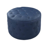 Marley Blue Ottoman