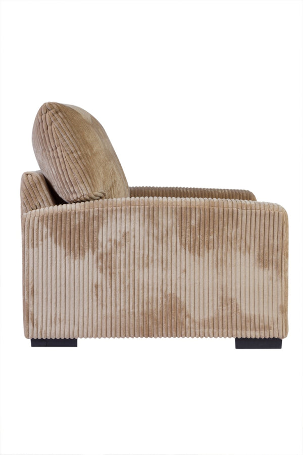 Porter Designs Big Chill Corduroy Contemporary Chair Brown 01-33C-03-2247A