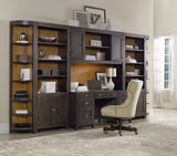 Hooker Furniture South Park Transitional Bunching Bookcase in Hardwood Solids and Maple Veneers 5078-10445