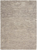 Nourison Calvin Klein Ck010 Linear LNR01 Casual Handmade Hand Tufted Indoor only Area Rug Grey 5'3" x 7'3" 99446879899