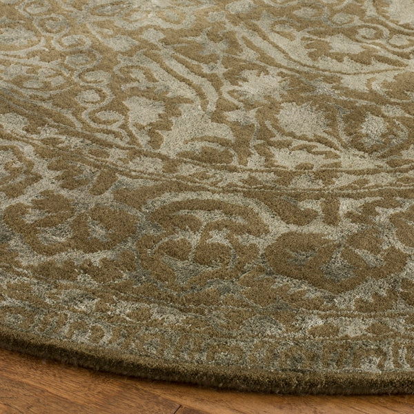 Safavieh Skr213 Hand Tufted New Zealand Wool Rug SKR213D-2