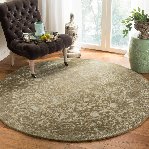 Safavieh Skr213 Hand Tufted New Zealand Wool Rug SKR213D-2