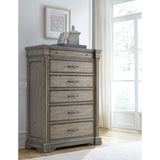 Pulaski Furniture Madison Ridge 6 Drawer Chest in Heritage Taupe P091124-PULASKI P091124-PULASKI