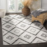 Safavieh Skyler 120 Power Loomed 55% Polypropylene/40% Jute/5% Polyester Rug SKY120J-4SQ