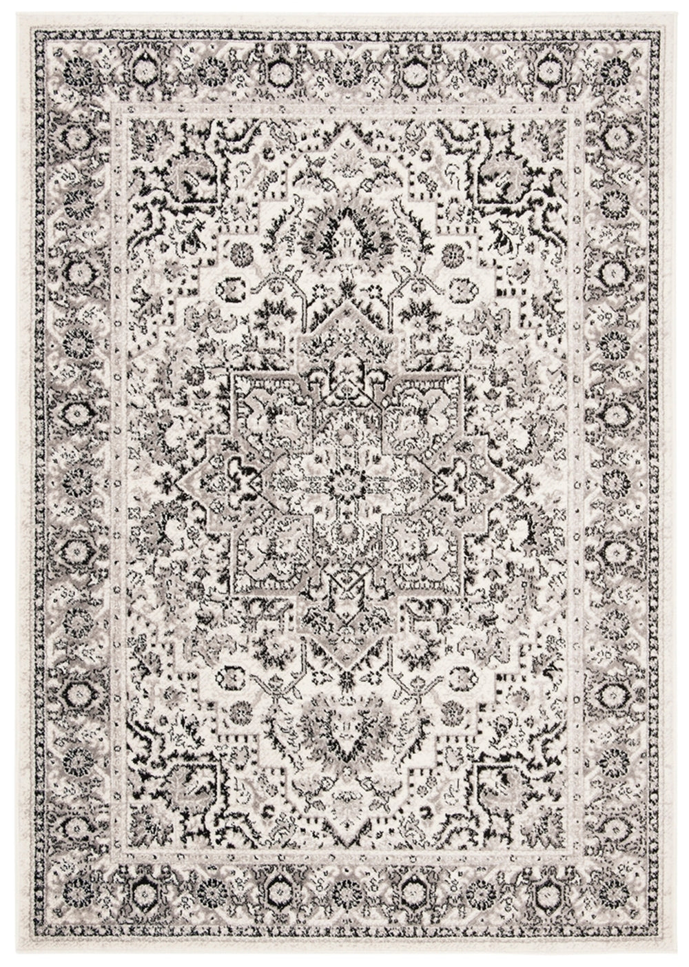 Safavieh Skyler 126 Power Loomed 55% Polypropylene/40% Jute/5% Polyester Rug SKY126K-3