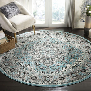 Safavieh Skyler 126 Power Loomed 55% Polypropylene/40% Jute/5% Polyester Rug SKY126M-7SQ