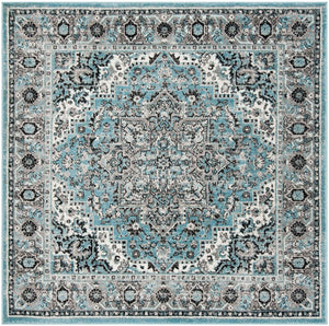 Safavieh Skyler 126 Power Loomed 55% Polypropylene/40% Jute/5% Polyester Rug SKY126M-7SQ