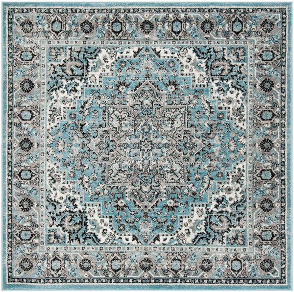 Safavieh Skyler 126 Power Loomed 55% Polypropylene/40% Jute/5% Polyester Rug SKY126M-7SQ