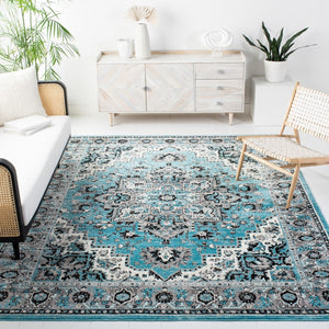 Safavieh Skyler 126 Power Loomed 55% Polypropylene/40% Jute/5% Polyester Rug SKY126M-7SQ