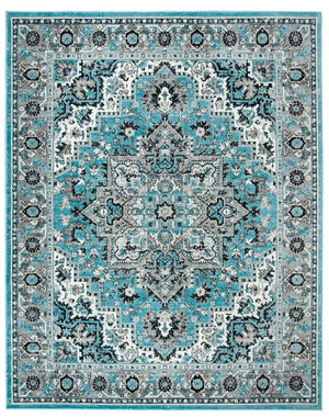 Safavieh Skyler 126 Power Loomed 55% Polypropylene/40% Jute/5% Polyester Rug SKY126M-7SQ