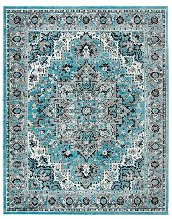 Safavieh Skyler 126 Power Loomed 55% Polypropylene/40% Jute/5% Polyester Rug SKY126M-7SQ