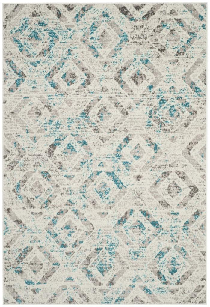 Safavieh Skyler 190 Power Loomed 55% Polypropylene/40% Jute/5% Polyester Rug SKY190D-4SQ