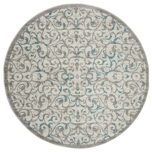 Safavieh Skyler 198 Power Loomed 55% Polypropylene/40% Jute/5% Polyester Rug SKY198D-5