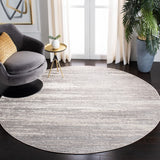 Skyler 500 Skyler 501 Contemporary Power Loomed 80% Polypropylene, 20% Polyester Rug Light Grey / Ivory