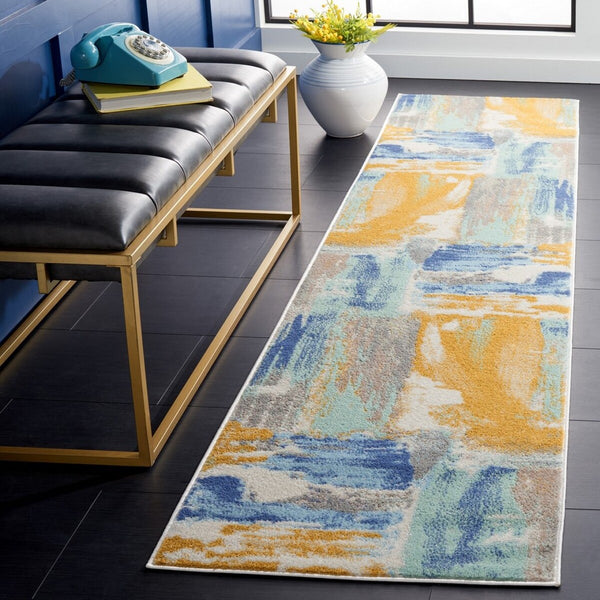Safavieh Skyler 510 100% Polypropylene Friese Power Loomed Contemporary Rug SKY510D-9