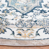 Skyler 500 Skyler 541 Transitional Power Loomed 80% Polypropylene, 20% Polyester Rug Ivory / Navy