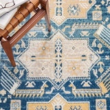 Skyler 500 Skyler 544 Transitional Power Loomed 80% Polypropylene, 20% Polyester Rug Beige / Navy