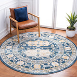 Skyler 500 Skyler 544 Transitional Power Loomed 80% Polypropylene, 20% Polyester Rug Beige / Navy