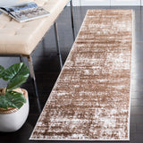 Skyler 500 Skyler 563 Contemporary Power Loomed 80% Polypropylene, 20% Polyester Rug Brown / Ivory