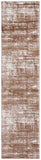 Skyler 500 Skyler 563 Contemporary Power Loomed 80% Polypropylene, 20% Polyester Rug Brown / Ivory