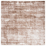 Skyler 500 Skyler 563 Contemporary Power Loomed 80% Polypropylene, 20% Polyester Rug Brown / Ivory