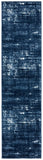 Skyler 500 Skyler 563 Contemporary Power Loomed 80% Polypropylene, 20% Polyester Rug Navy / Ivory