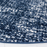 Skyler 500 Skyler 563 Contemporary Power Loomed 80% Polypropylene, 20% Polyester Rug Navy / Ivory