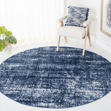 Skyler 500 Skyler 563 Contemporary Power Loomed 80% Polypropylene, 20% Polyester Rug Navy / Ivory