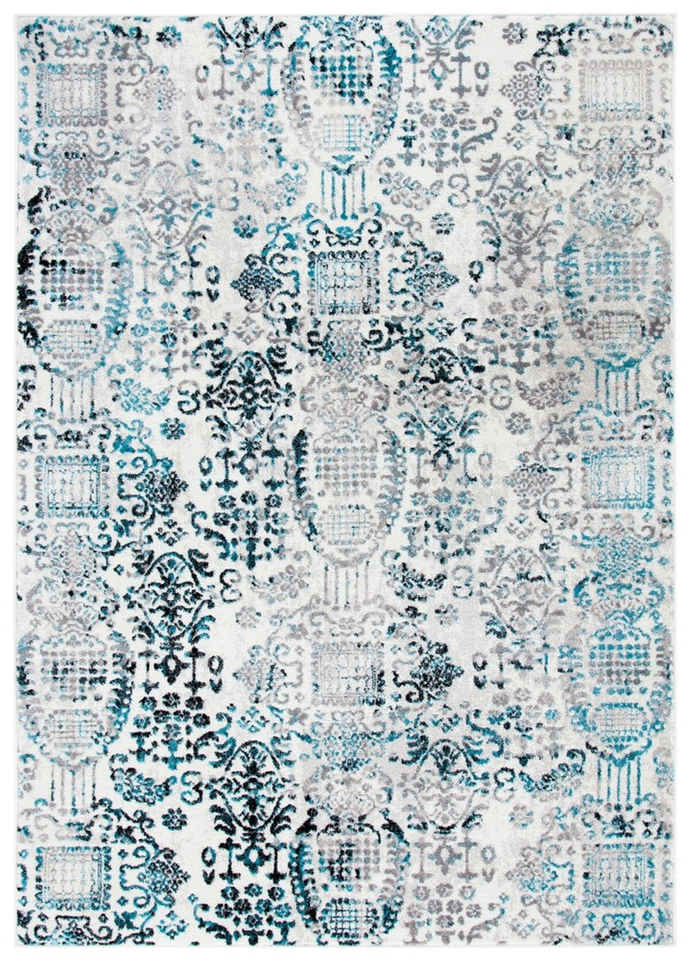 Safavieh Skyler Power Loomed 55% Polypropylene/40% Jute/5% Polyester Rug SKY711A-9