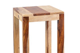 Porter Designs Sheesham Accents Solid Wood Natural End Table Natural 05-116-07-0004