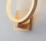 Bethel Gold LED Wall Sconce in Iron & Acrylic