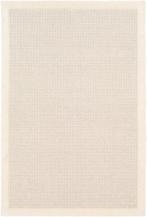 Siena SNA-2305 Modern Wool Rug SNA2305-576 Cream, Light Gray 100% Wool 5' x 7'6"