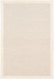 Siena SNA-2305 Modern Wool Rug SNA2305-576 Cream, Light Gray 100% Wool 5' x 7'6"