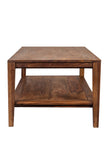 Porter Designs Fall River Solid Sheesham Wood Contemporary Coffee Table Natural 05-117-02-4423
