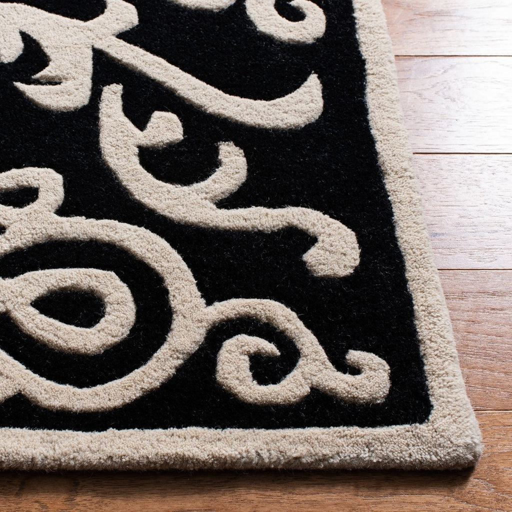 Whitton Viscose/Wool Hand Tufted Industrial Rug – English Elm