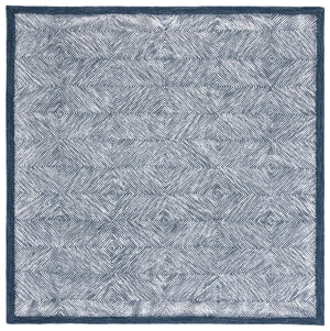 Soho 176 Hand Tufted 45% Viscose, 35% Wool, 20% Cotton Contemporary Rug Dark Grey / Ivory 45% Viscose, 35% Wool, 20% Cotton SOH176F-4